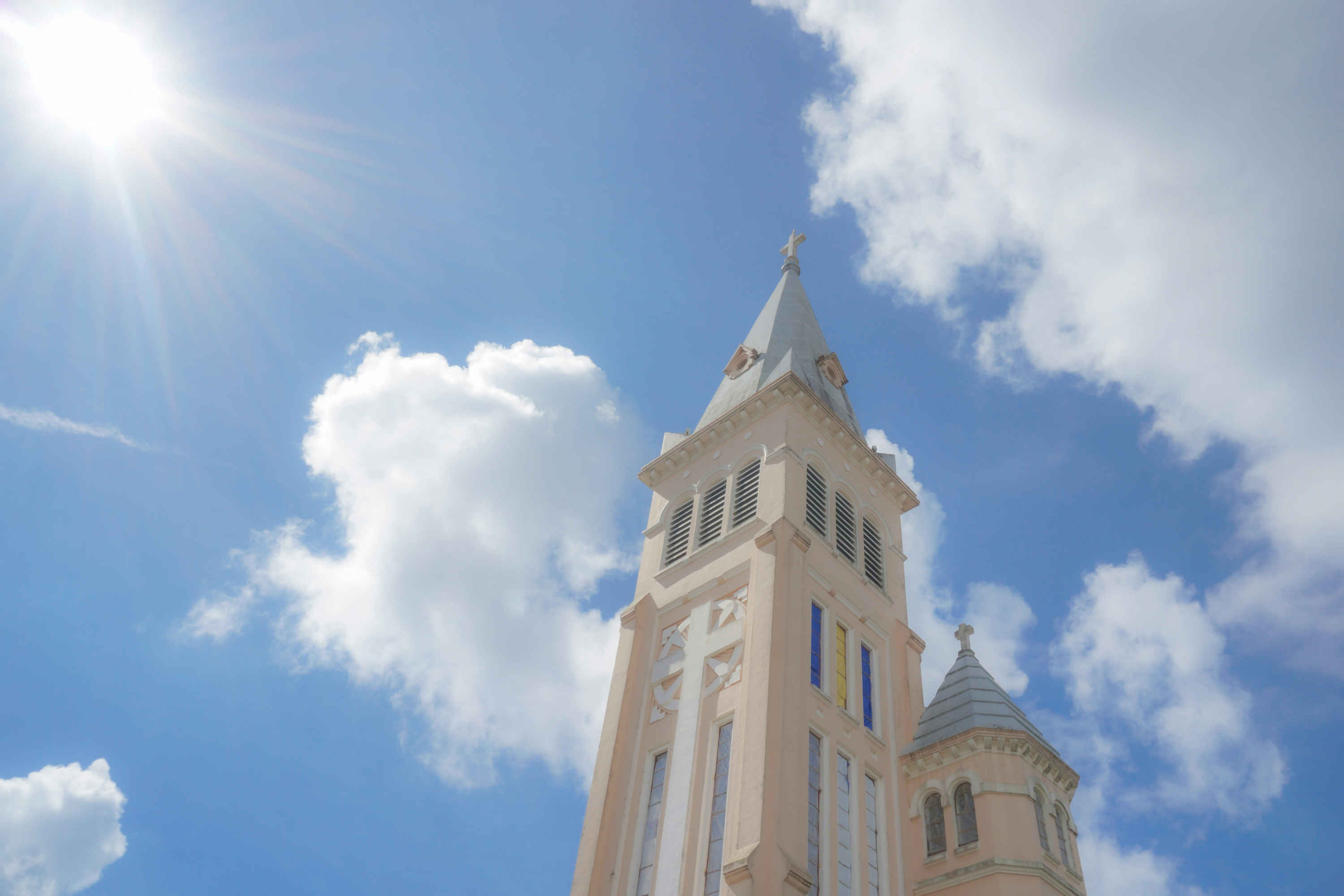 Sunrise over mountains